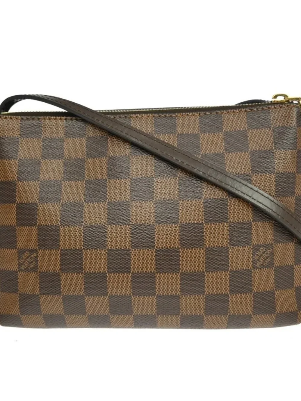 Louis Vuitton Damier Canvas Twice Shoulder Bag N48259 FL3165 NQ06857 - Picture 2 of 13